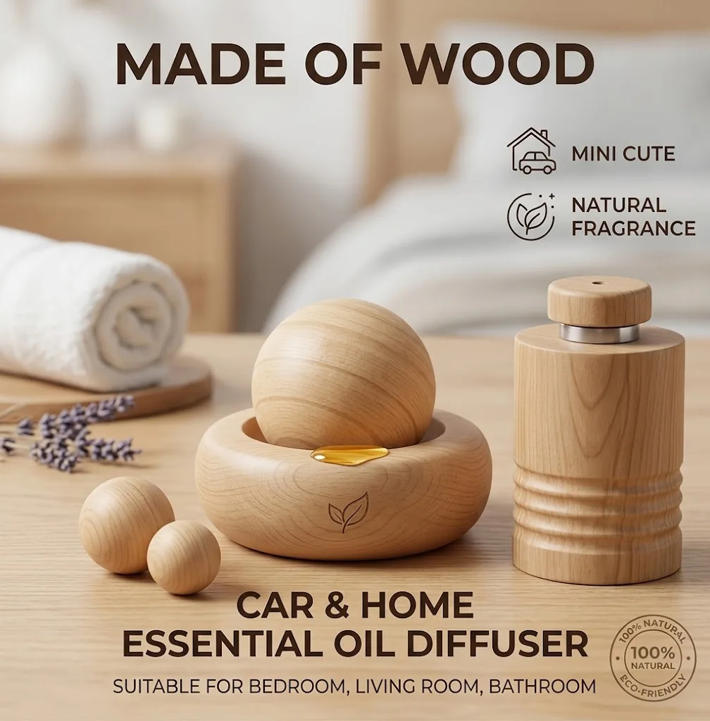 Home Fragrance Homemade - Car & Home Essential Oil Diffuser