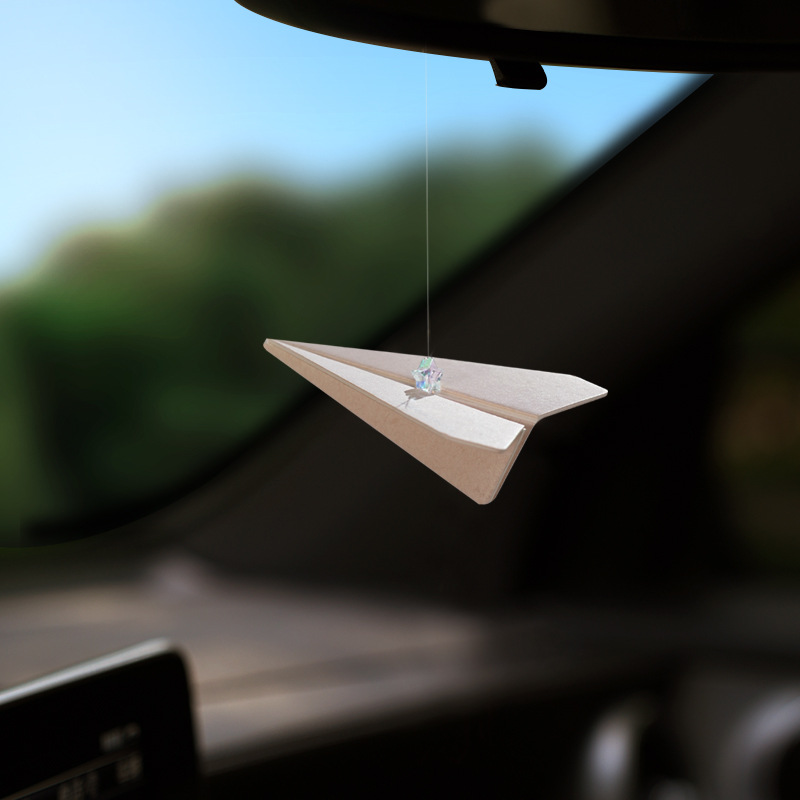 Diffuser Necklace Locket - Paper Plane Scent Diffuser Aromatic Car