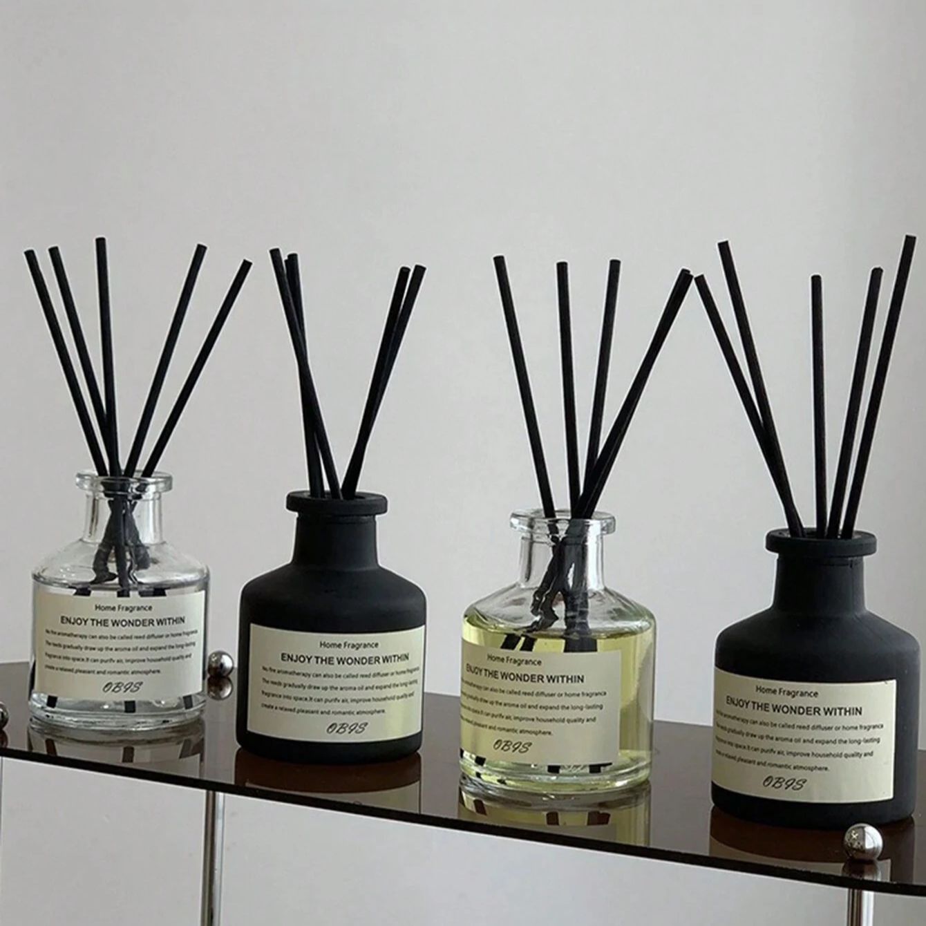 Home Fragrance Reed Diffuser - 50ml Flameless Home Fragrance Room Flameless