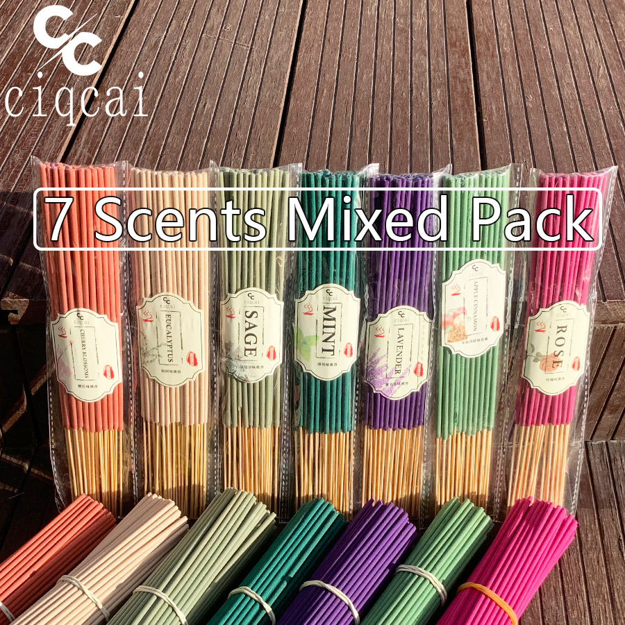 Home Fragrance Homemade - 【Best-Selling 7-Flavor Set】22Cm Premium Strong-Scented Incense
