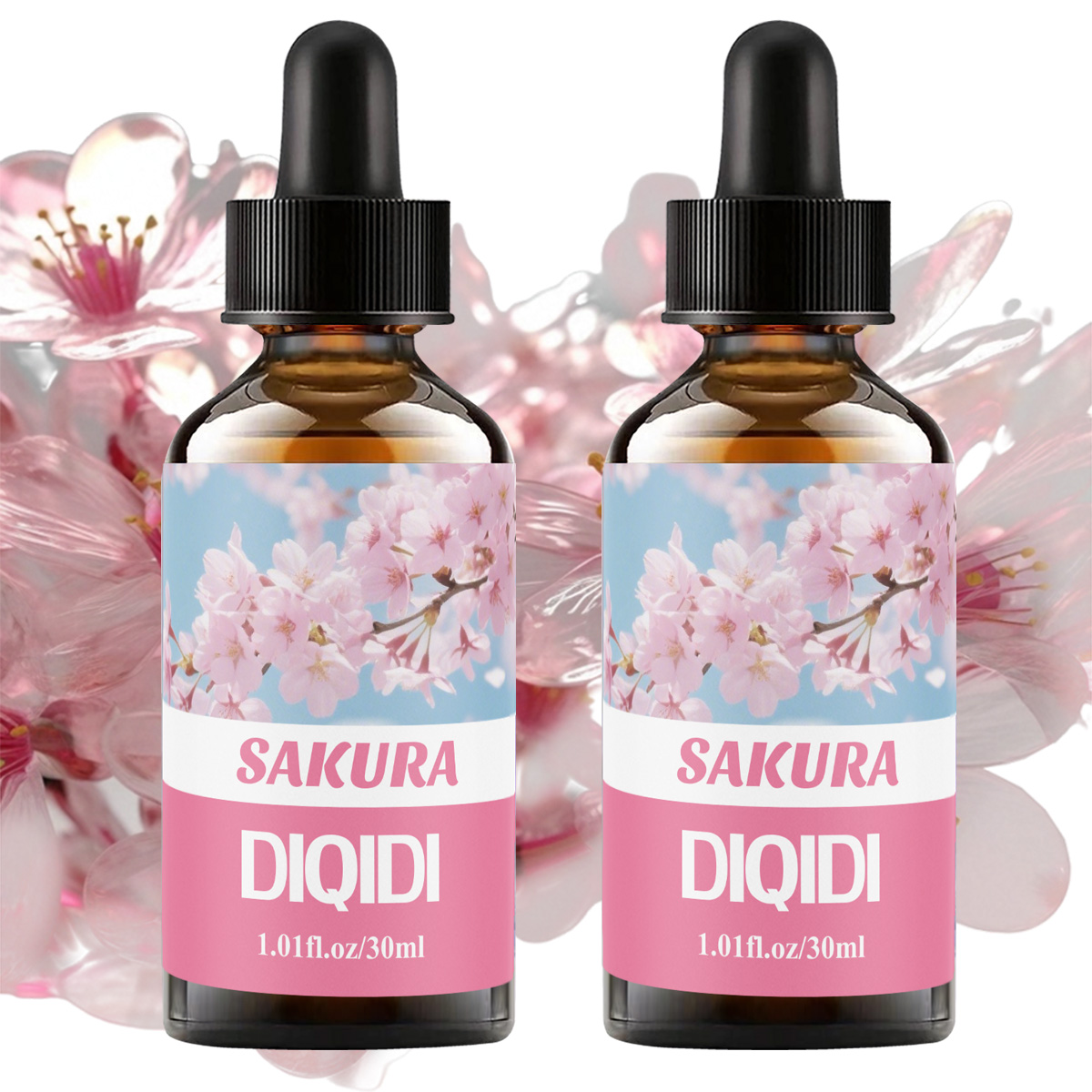 Home Fragrance Glade - 2Pcs Sakura Essential Oil Set, Christmas