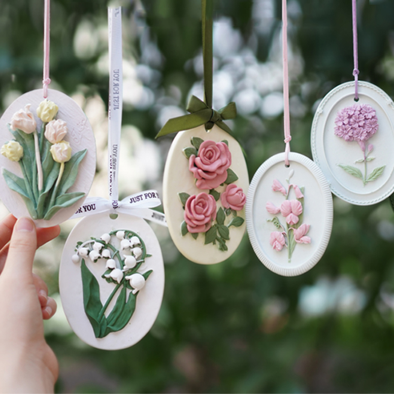 Diffuser Necklace Locket - Large Flower Silicone Mold for DIY