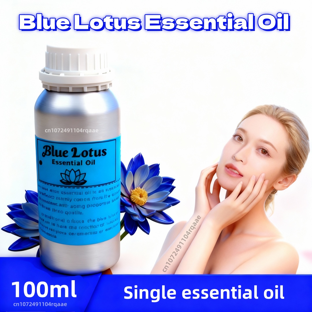 Home Fragrance Reed Diffuser - Natural Pure Blue Lotus Oil for