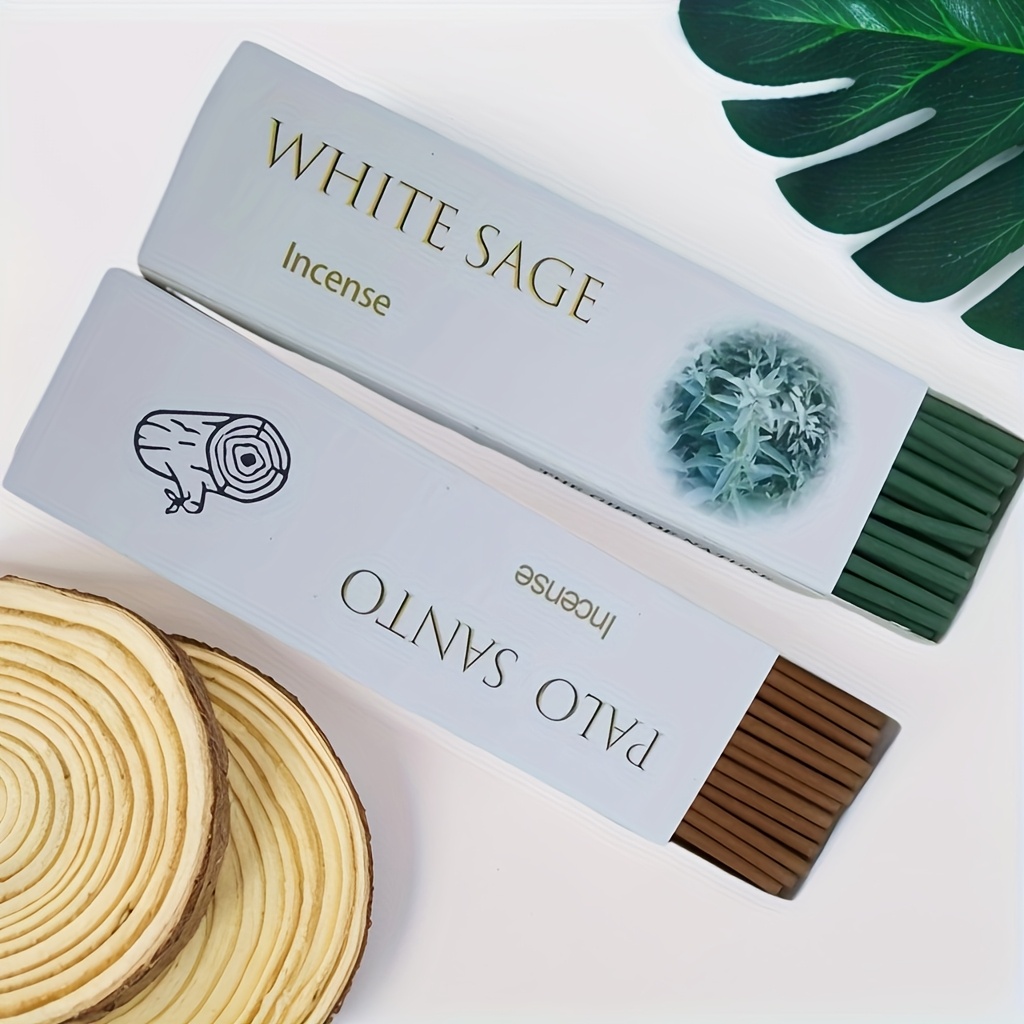 Smokeless Incense Stick - 65/130 Pieces of White Sage Incense