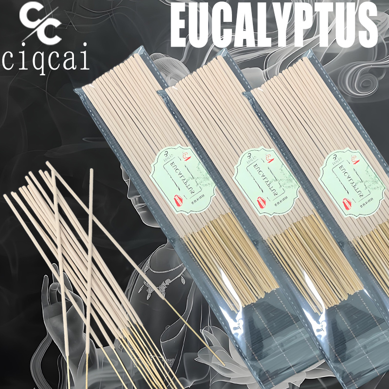 Home Fragrance Homemade - Premium Thickened Eucalyptus Incense Sticks, 22Cm/8.66Inch