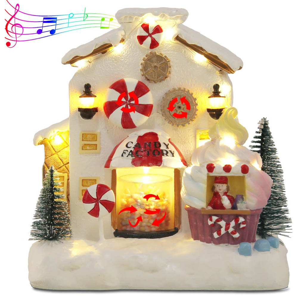 Home Fragrance Gingerbread - Christmas Animated Gingerbread House Decoration,Collectible Buildings
