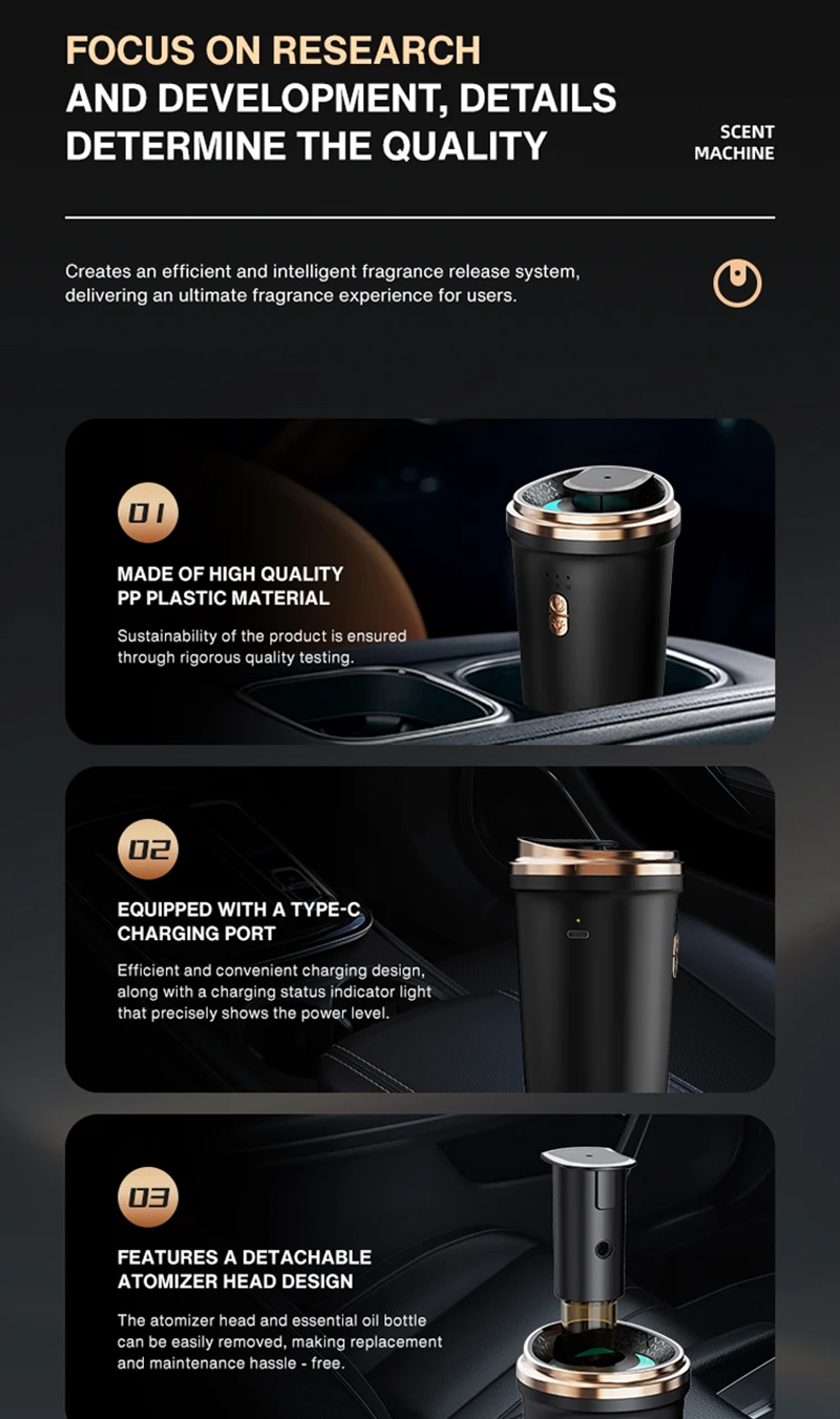 NAMSTE Smart Car Air Aromather - Home Fragrance Glade ulasan dan harga