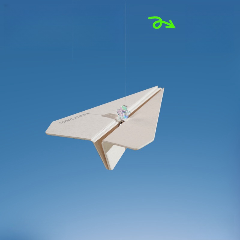 Paper Plane Scent Diffuser Aro - Diffuser Necklace Locket ulasan dan harga
