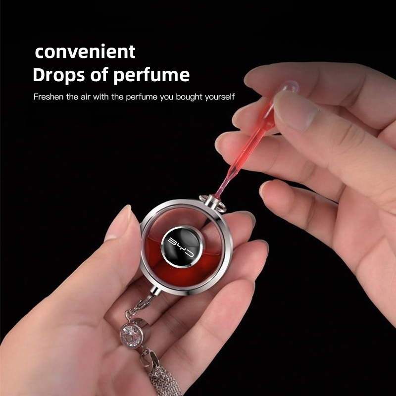 Car Perfume Pendant Air Freshe - Diffuser Necklace Locket ulasan dan harga