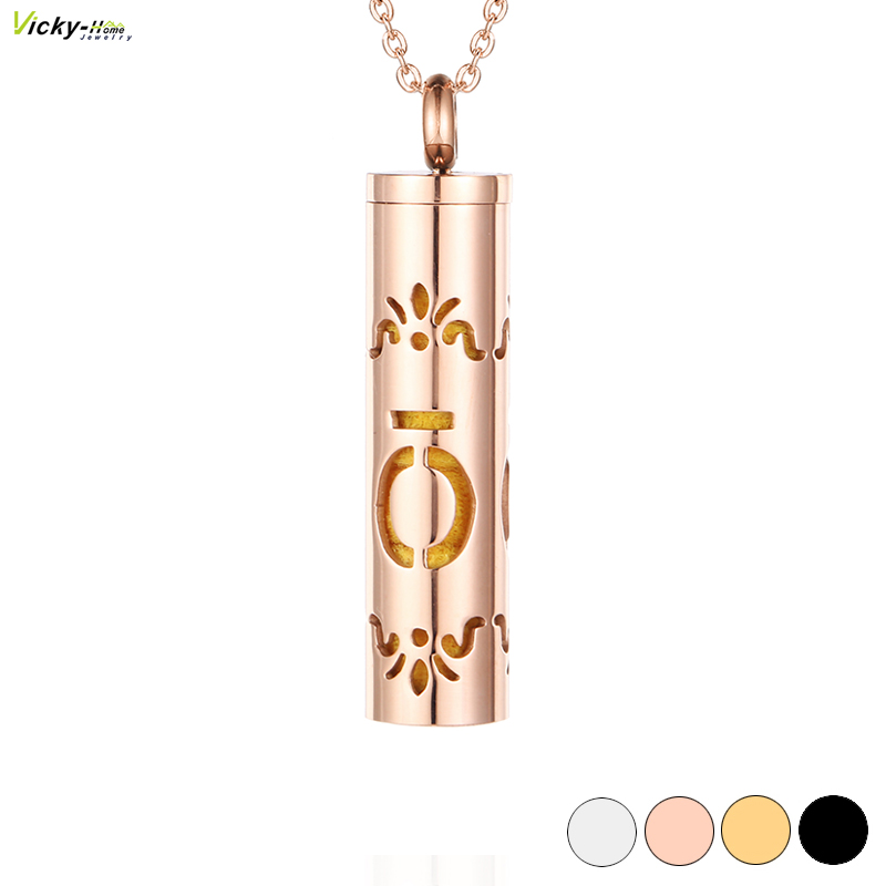 Hot Sale Free Pads Screw Aroma - Diffuser Necklace Locket ulasan dan harga