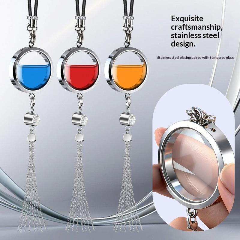 One Metal Car Decoration Penda - Diffuser Necklace Locket ulasan dan harga