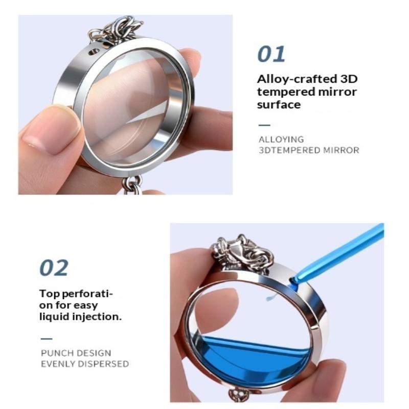 One Metal Car Decoration Penda - Diffuser Necklace Locket ulasan dan harga