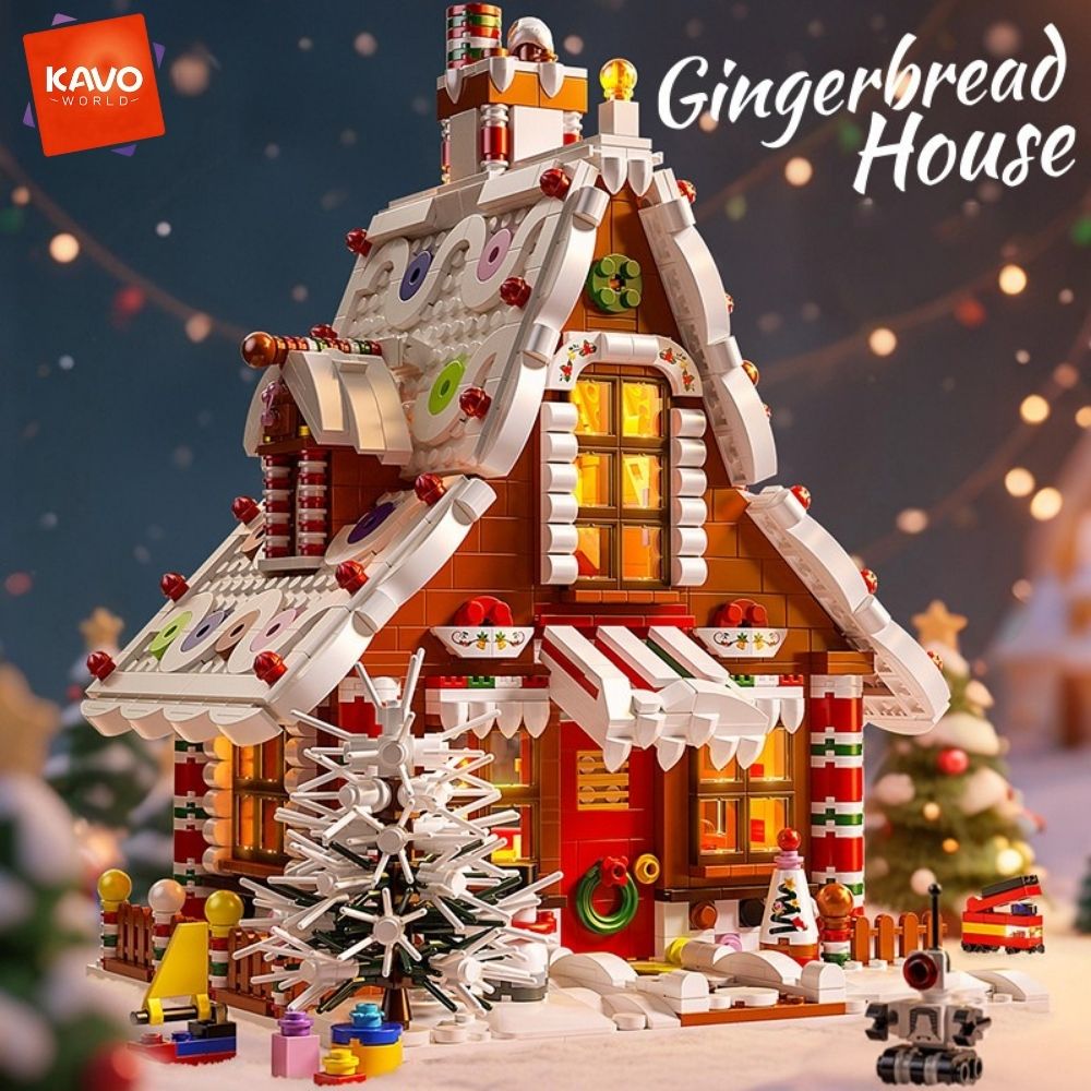 KAVOWORLD 1614PCS Christmas Gi - Home Fragrance Gingerbread ulasan dan harga
