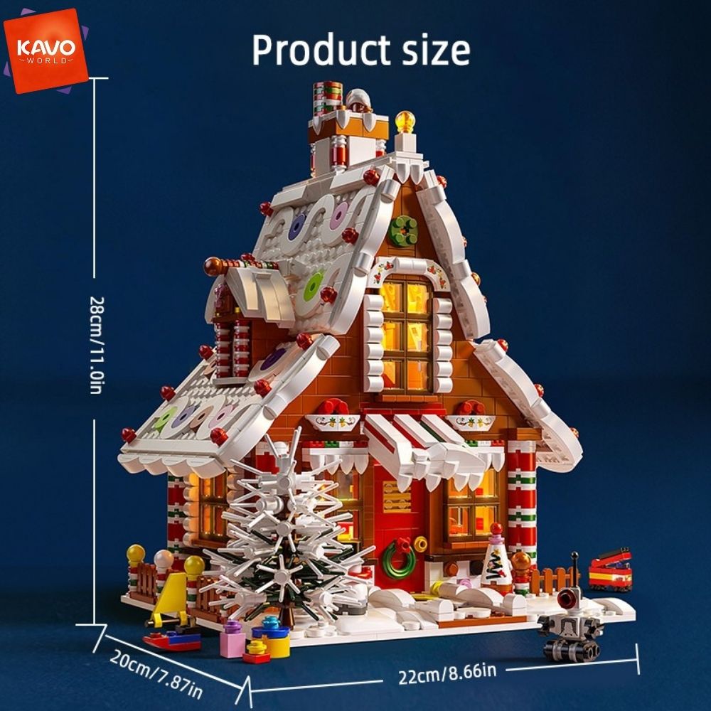 KAVOWORLD 1614PCS Christmas Gi - Home Fragrance Gingerbread ulasan dan harga