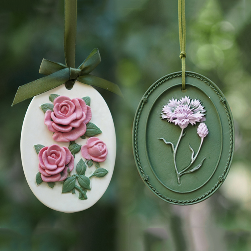 Large Flower Silicone Mold for - Diffuser Necklace Locket ulasan dan harga