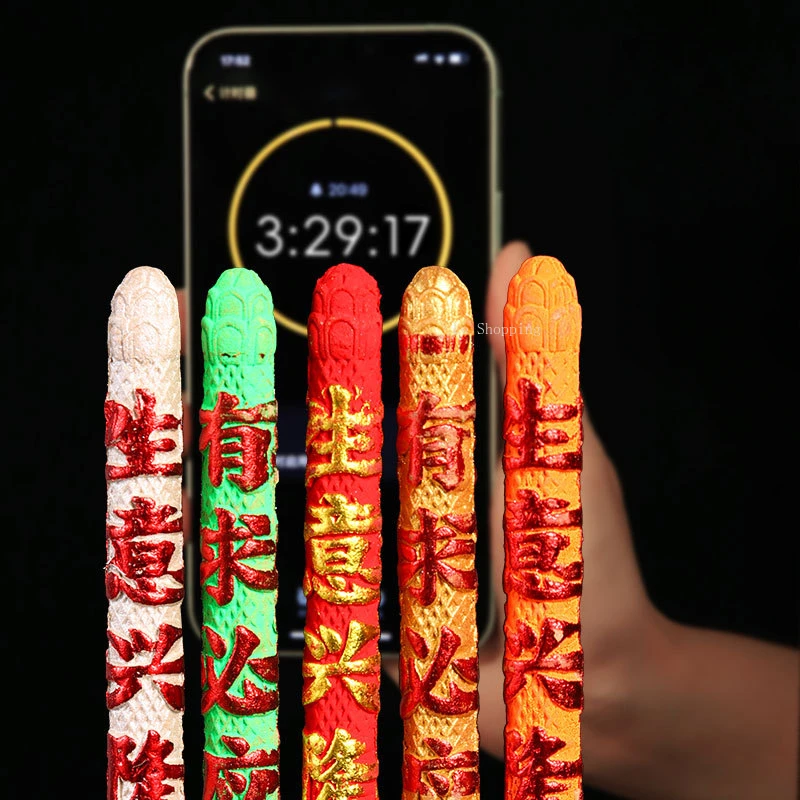 40cm Five-color Relief Pattern - Smokeless Incense Stick ulasan dan harga
