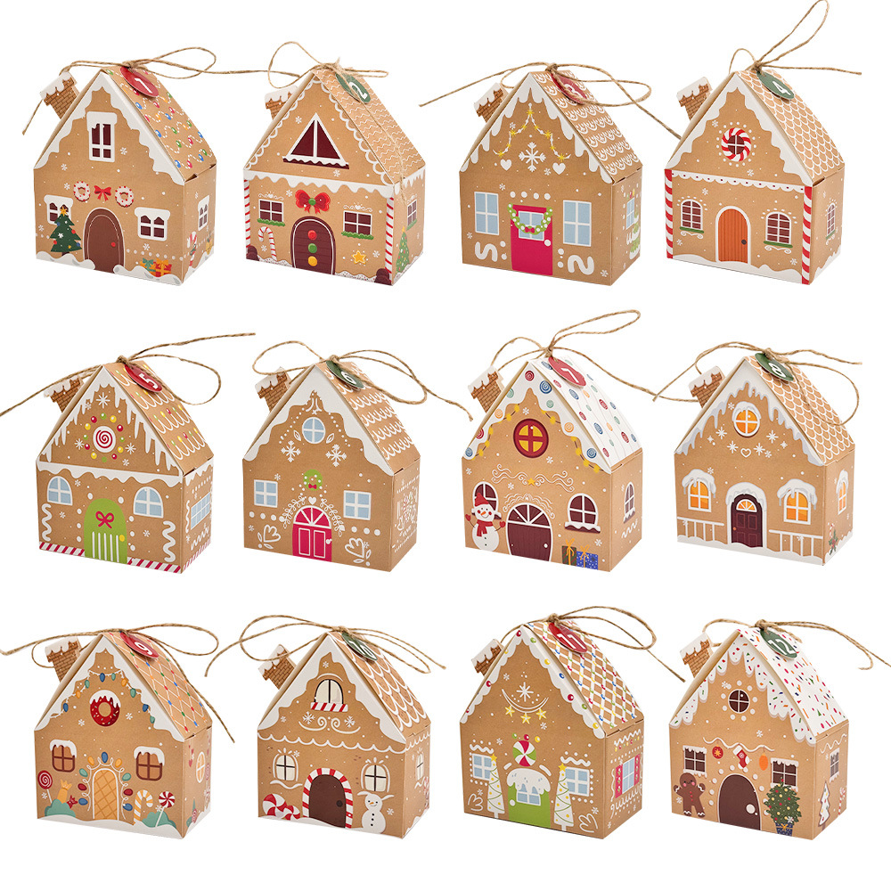 24Pcs Christmas Gingerbread Tr - Home Fragrance Gingerbread ulasan dan harga