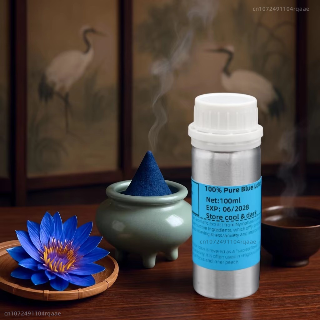 Natural Pure Blue Lotus Oil fo - Home Fragrance Reed Diffuser ulasan dan harga