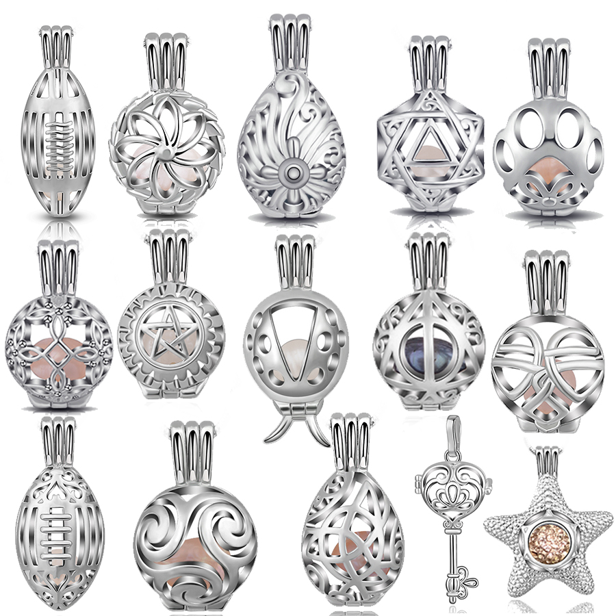 EUDORA Pearl Cage Silver Color - Diffuser Necklace Locket ulasan dan harga