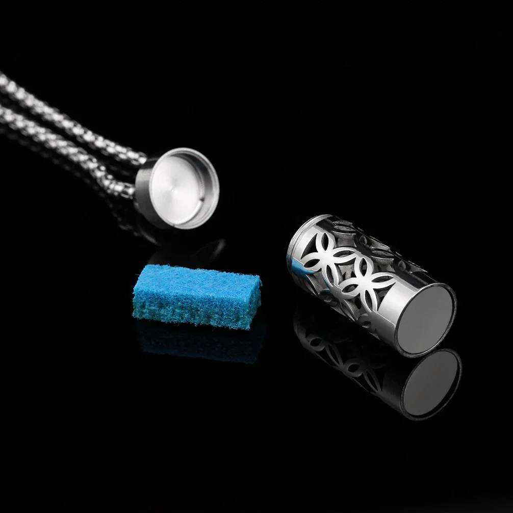 New Stainless Steel Aromathera - Diffuser Necklace Locket ulasan dan harga