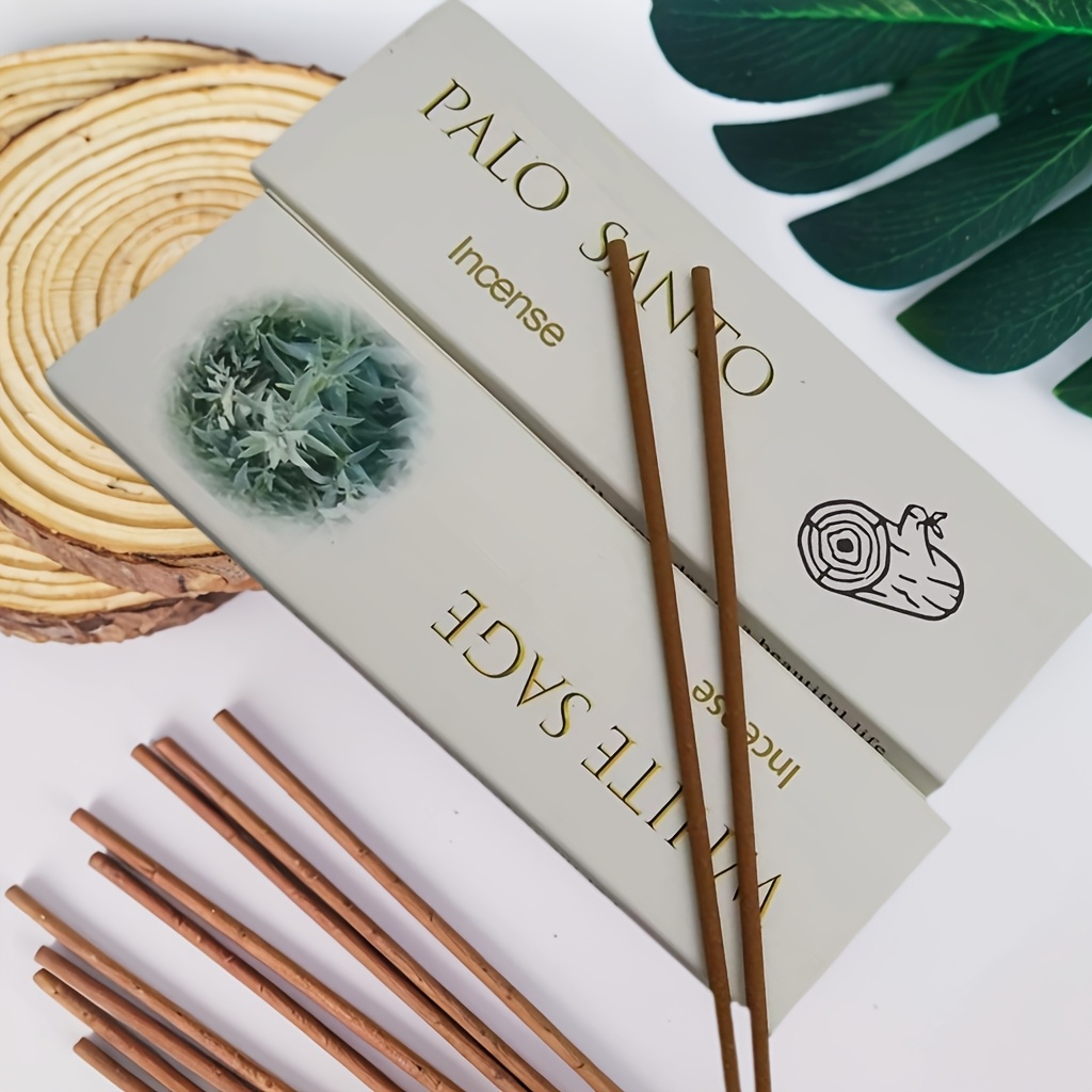 65/130 Pieces of White Sage In - Smokeless Incense Stick ulasan dan harga