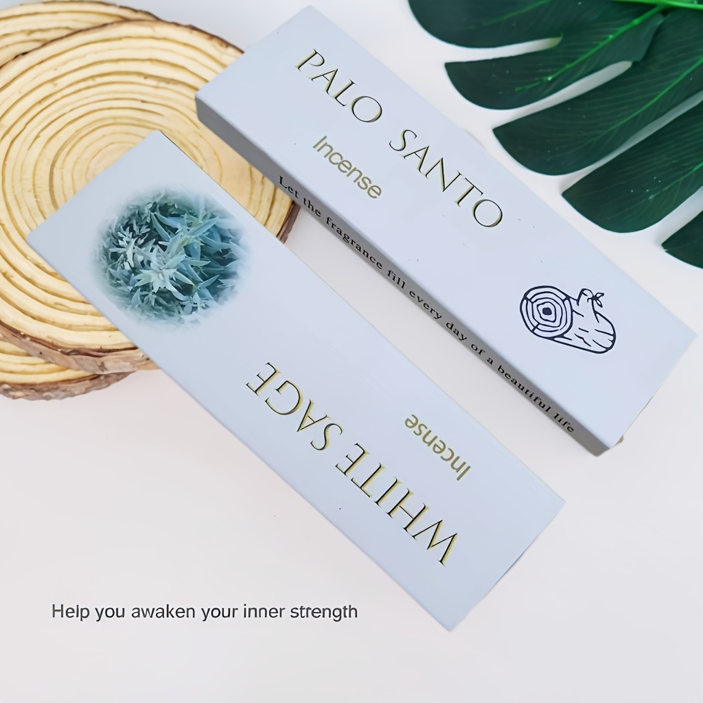 65/130 Pieces of White Sage In - Smokeless Incense Stick ulasan dan harga
