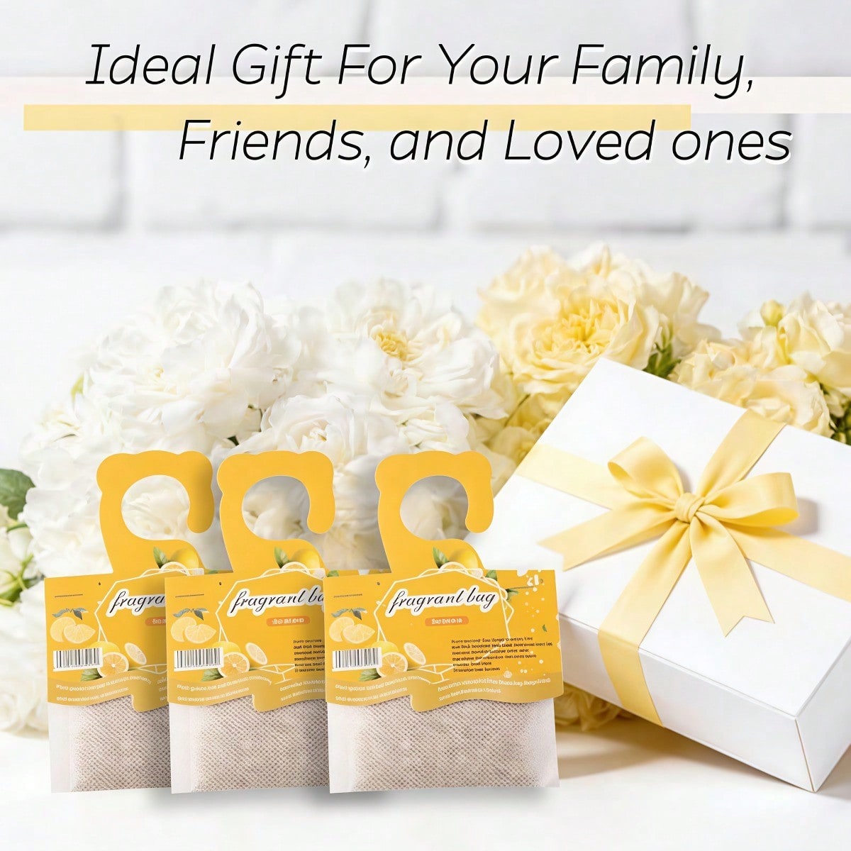 Hanging Lemon Scented Sachets, - Home Fragrance Products ulasan dan harga