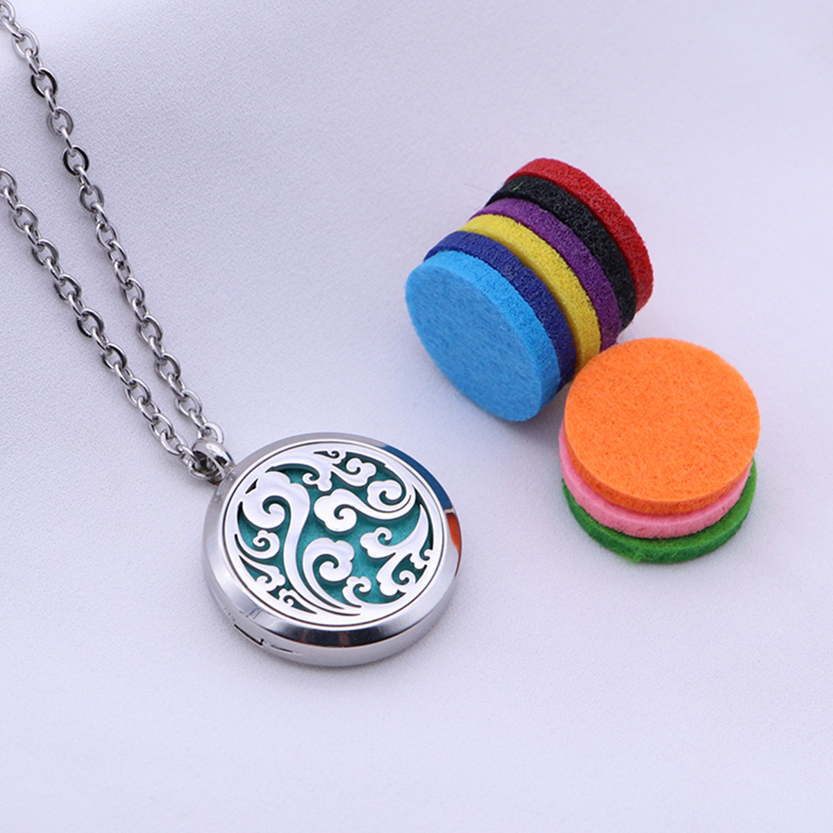 Essential Oil Diffuser Necklac - Diffuser Necklace Locket ulasan dan harga
