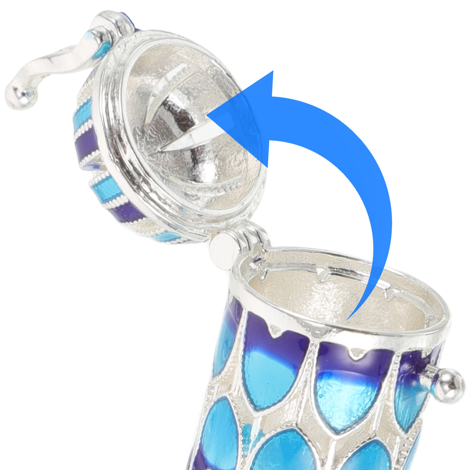 3Pcs Mini Enamel Perfume Locke - Diffuser Necklace Locket ulasan dan harga