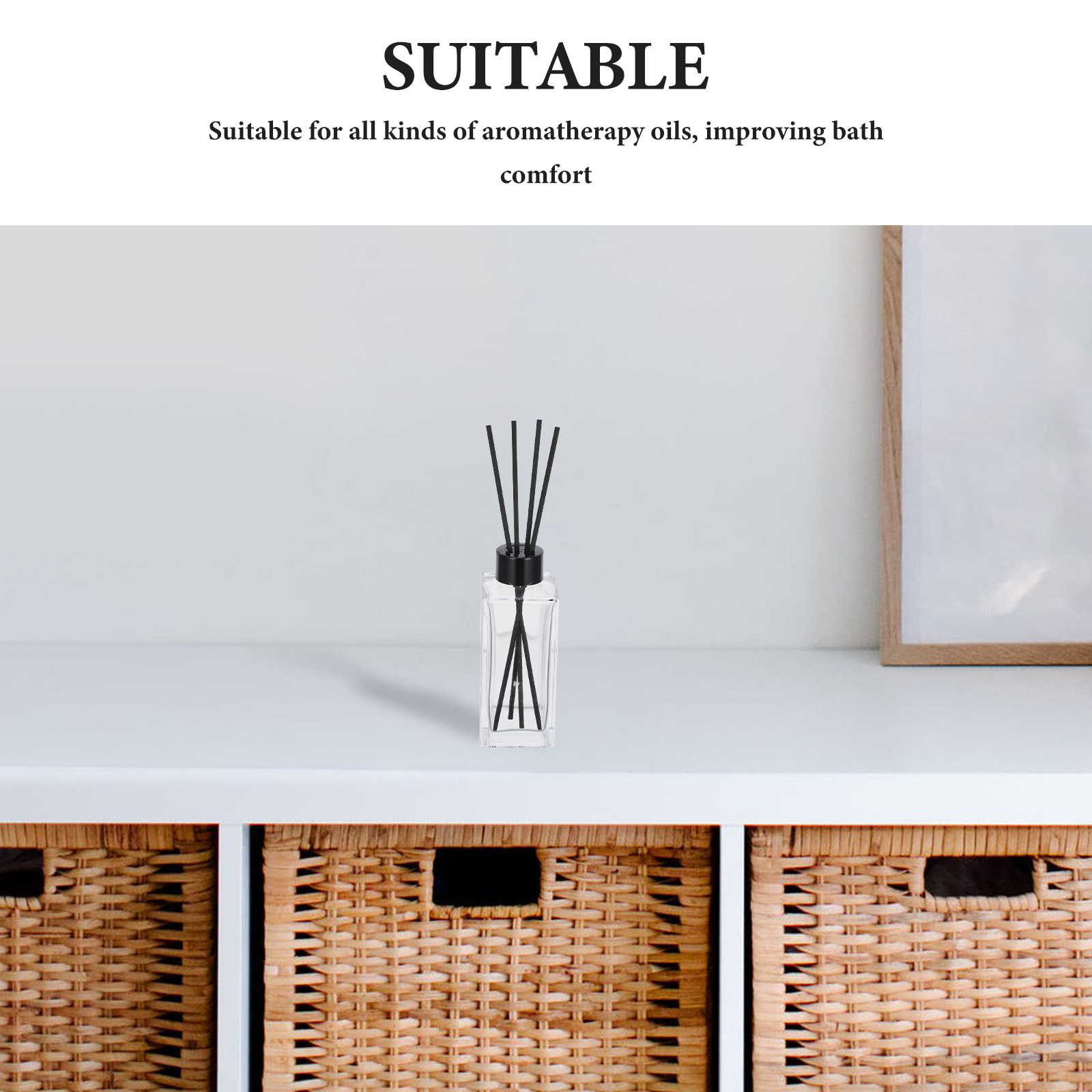 4Sets Bathroom Fragrance Diffu - Home Fragrance Reed Diffuser ulasan dan harga