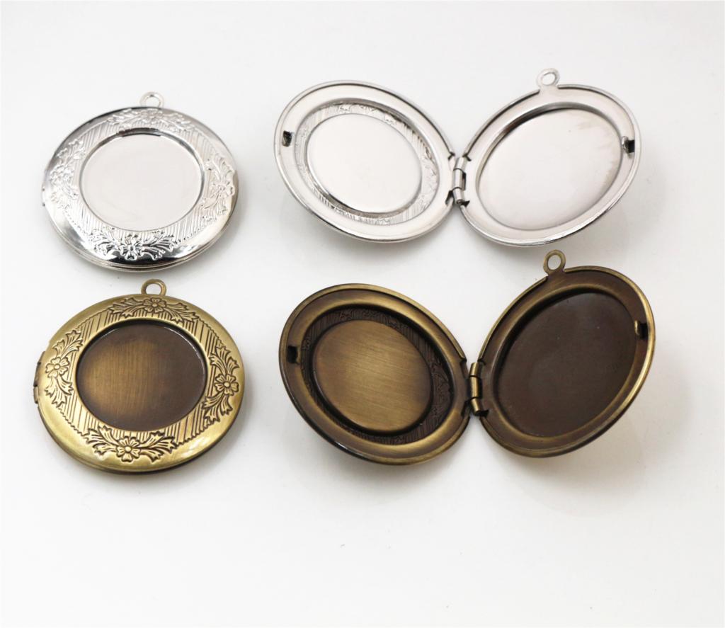 2pcs Inner 20mm Photo Locket P - Diffuser Necklace Locket ulasan dan harga