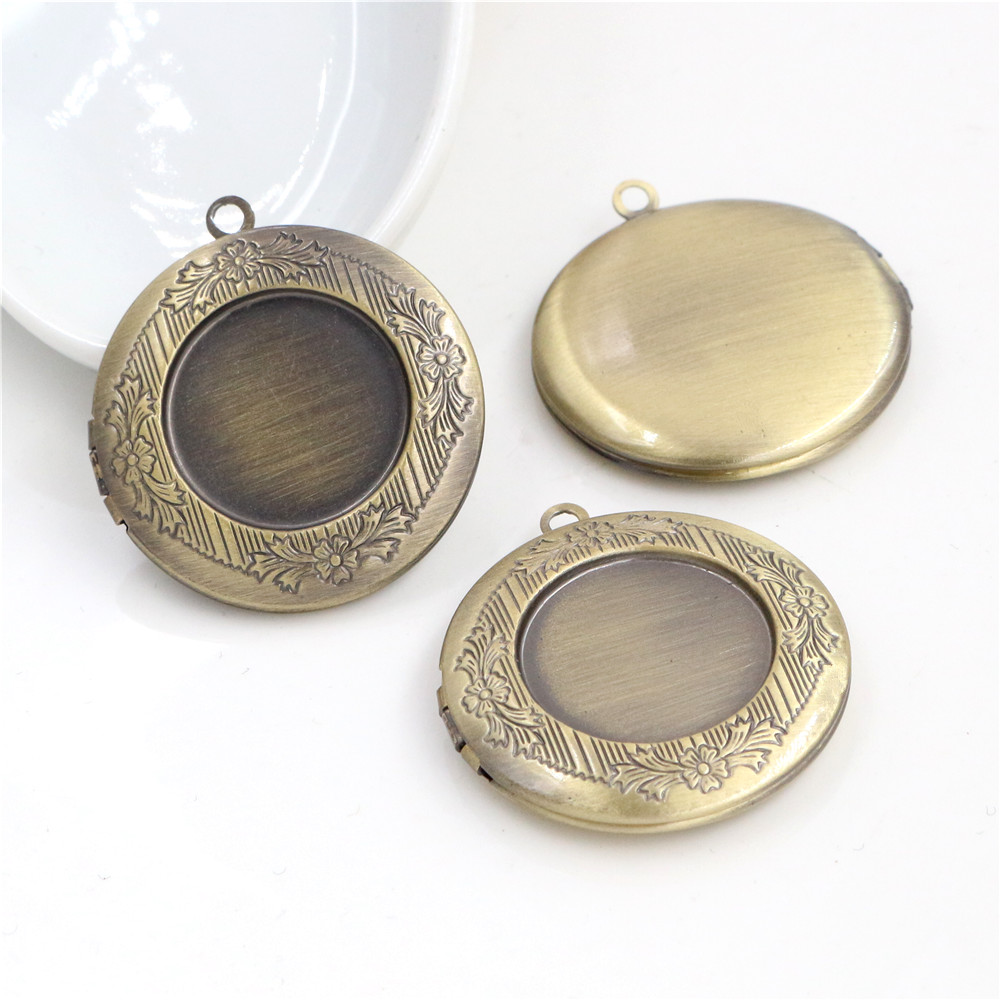 2pcs Inner 20mm Photo Locket P - Diffuser Necklace Locket ulasan dan harga