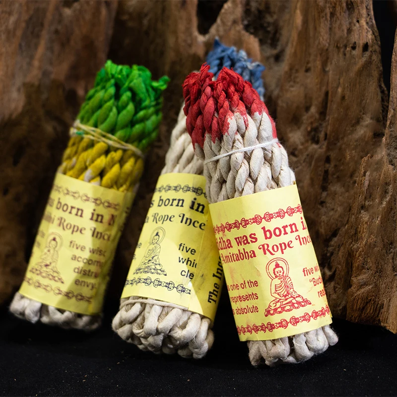 Nepal Handmade Herbal Rope 25  - Smokeless Incense Stick ulasan dan harga