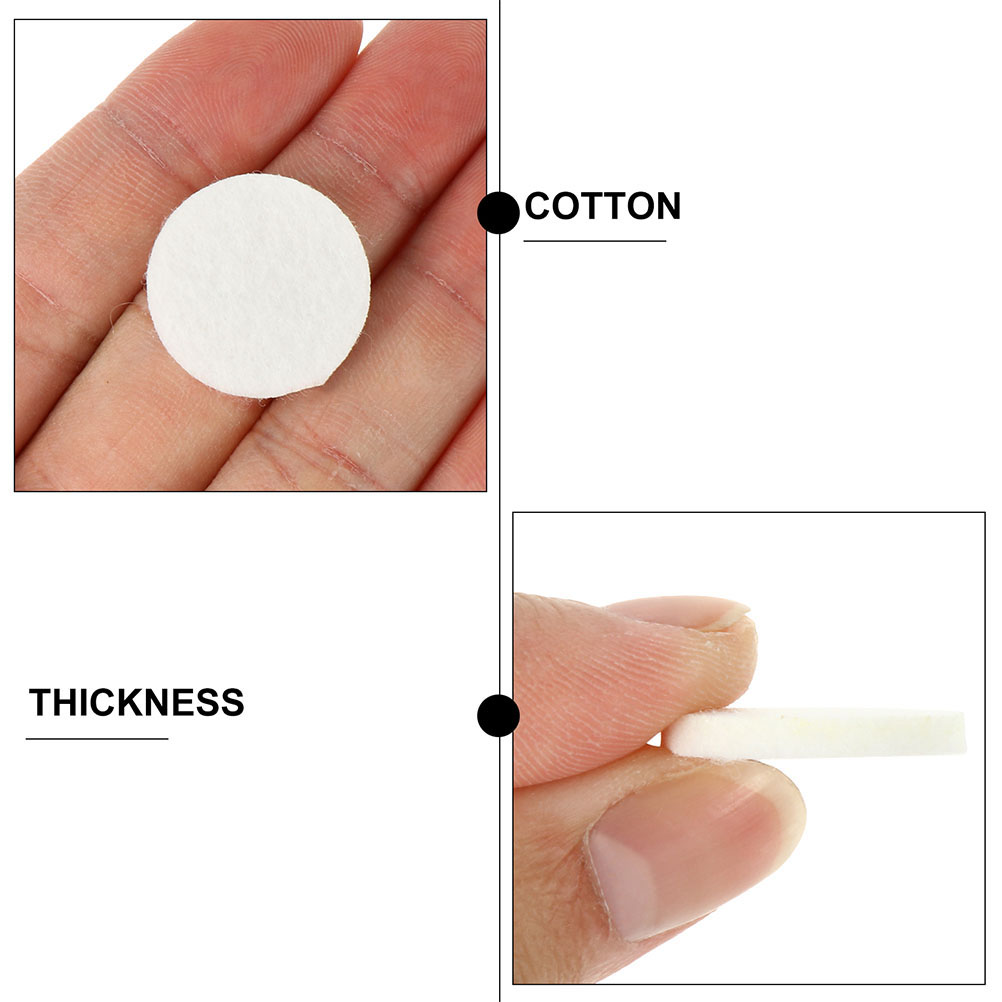 100 Pcs Cotton Sheet Aromather - Diffuser Necklace Locket ulasan dan harga