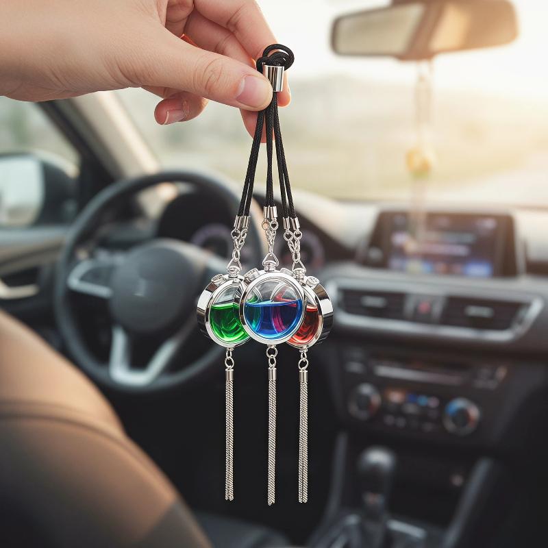 Premium Metal Car Fragrance Pe - Diffuser Necklace Locket ulasan dan harga