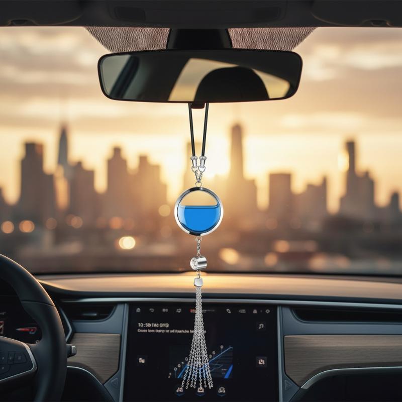 Premium Metal Car Fragrance Pe - Diffuser Necklace Locket ulasan dan harga