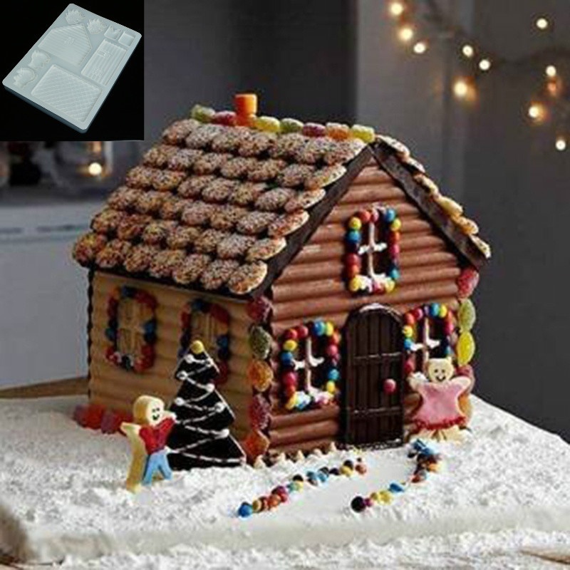 3D House Door DIY Silicone Gin - Home Fragrance Gingerbread ulasan dan harga