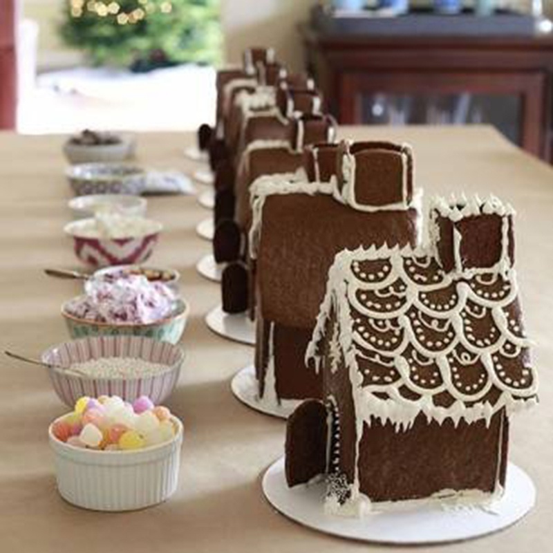 3D House Door DIY Silicone Gin - Home Fragrance Gingerbread ulasan dan harga